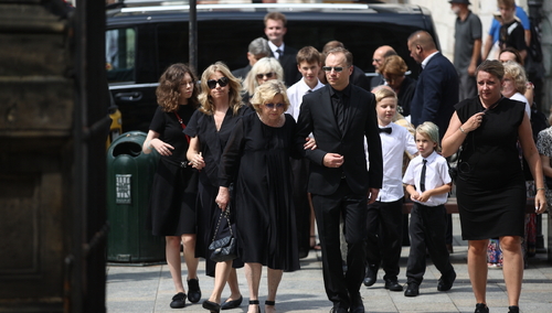 Uroczystości pogrzebowe, rodzina zmarłego