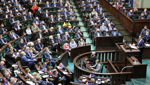 Sejm uchwalił ustawę o budowie zapory na granicy z Białorusią