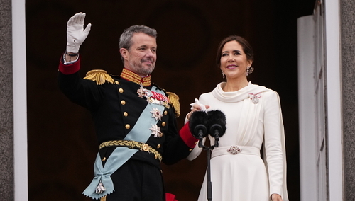 Fryderyk X i królowa Maria