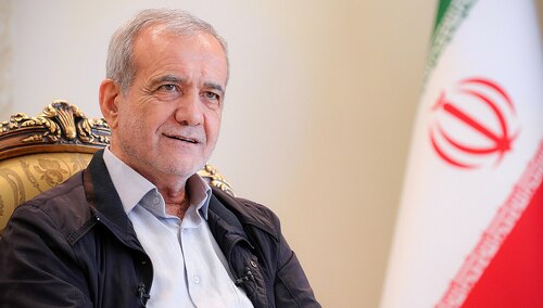 Prezydent Iranu Masud Pezeszkian