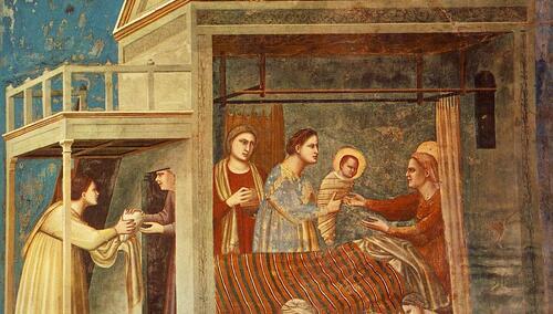 Giotto di Bondone, Narodziny Dziewicy