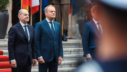 Olaf Scholz i Donald Tusk