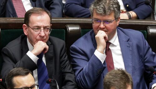 Mariusz Kamiński i Maciej Wąsik