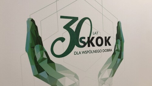 Wystawa z okazji 30-lecia Spółdzielczych Kas Oszczędnościowo-Kredytowych. "SKOK to dziecko Solidarności”