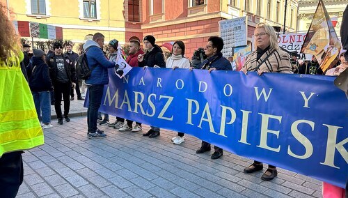 Marsz Papieski w Warszawie w 2024 r.