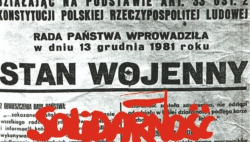 Zaproszenie na kieleckie uroczystości 41. rocznicy wprowadzenia stanu wojennego w Polsce