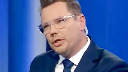 Dziennikarz TVP Piotr Maślak bagatelizuje aferę KPO