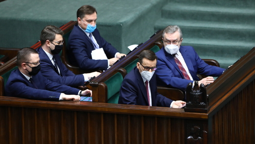 Premier Morawiecki o KPO: „To wielkie dzieło nie może być przedmiotem hazardu”