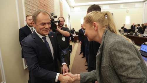 Donald Tusk, Barbara Nowacka 