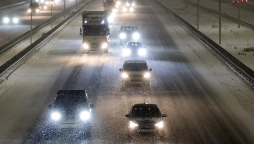 Atak zimy w Holandii