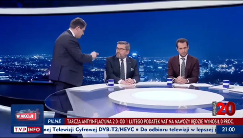 [wideo] Awantura w „Minęła 20”. „Rodziców pan mi obrażać nie będzie!” Poseł PiS wyszedł ze studia po słowach posła PO