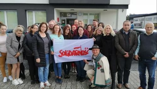 Kolejni pracownicy małopolskiej ARiMR dołączyli do Solidarności