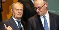 Donald Tusk i Friedrich Merz