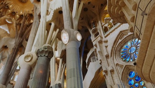 Sagrada Familia, wnętrze