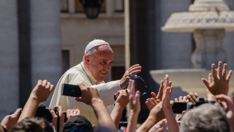 Papież Franciszek na Placu św. Piotra