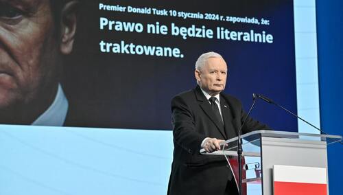 Prezes PiS Jarosław Kaczyński