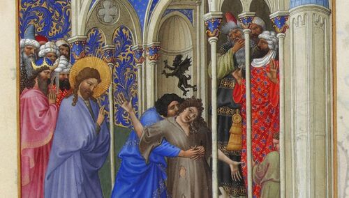 Foliał, Jezus uwalnia opętanego