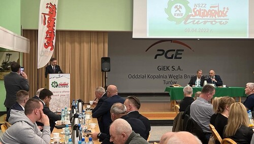 Piotr Duda w Turowie: Ci, którzy chcieli zamknąć Turów, to zdrajcy!