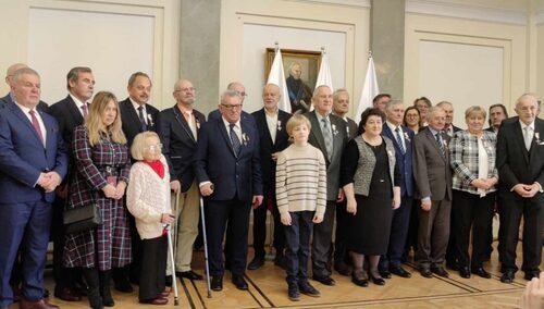 Wręczenie Krzyży Wolności i Solidarności