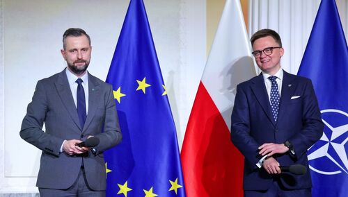 Władysław Kosiniak-Kamysz i Szymon Hołownia