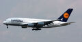 Samolot Airbus A380. Lufthansa