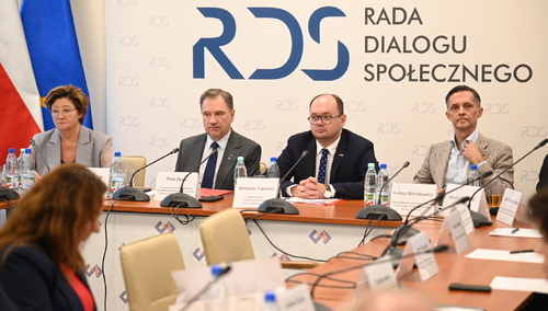 Posiedzenie plenarna Rady Dialogu Społecznego