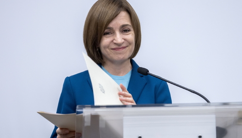 Prezydent Mołdawii Maia Sandu