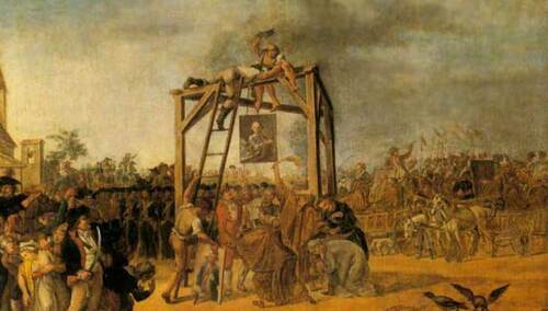 "Wieszanie zdrajców" Jan Piotr Norblin