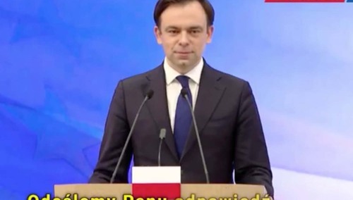 Minister finansów Andrzej Domański