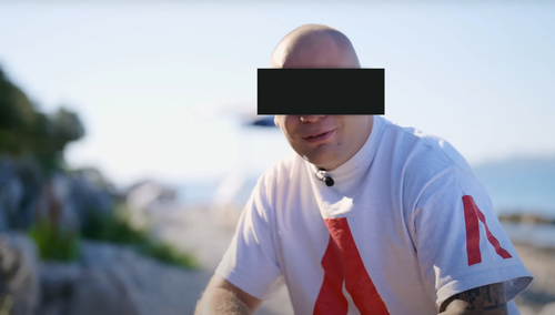 Youtuber Kamil L., znany jako "Budda"