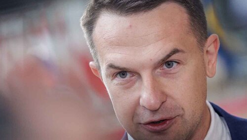 Rzecznik rządu Adam Szłapka