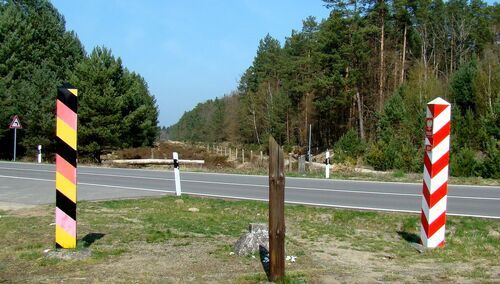 Granica polsko-niemiecka, zdjęcie poglądowe