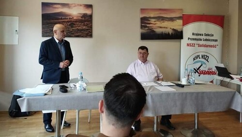 Roman Jakim ponownie przewodniczącym Krajowej Sekcji Przemysłu Lotniczego "S"