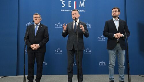Mariusz Błaszczak, Andrzej Śliwka, Zbigniew Kuźmiuk 
