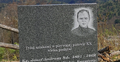 Ks. Józef Andrasz SJ - tablica pamiątkowa na Górze Krzyżowej nad Krynicą