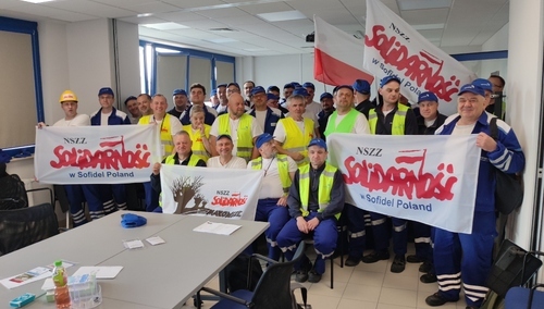 fot. NSZZ "Solidarność" Sofidel
