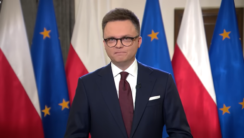 Marszałek Sejmu Szymon Hołownia