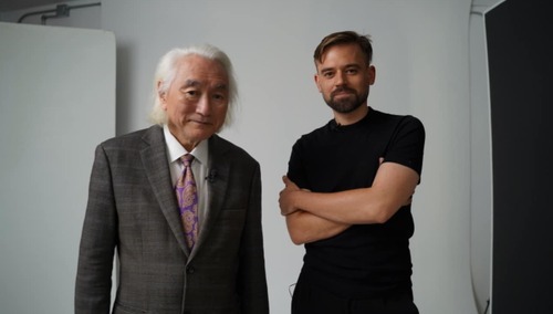 Prof. Michio Kaku, dr Maciej Kawecki