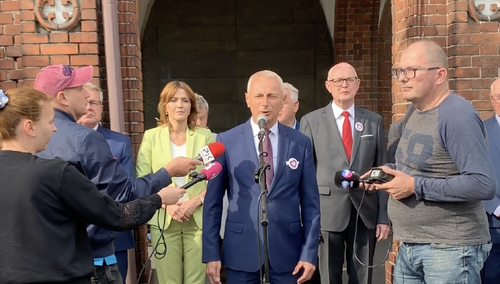 były prezydent Inworocławia - Ryszard Brejza