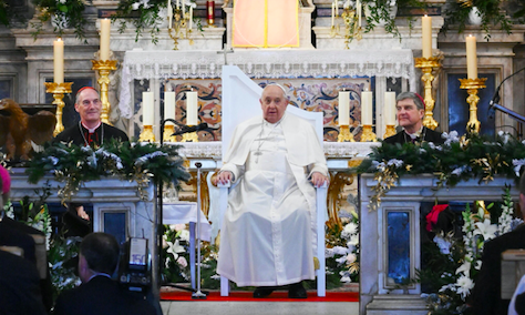 Papież Franciszek na Korsyce