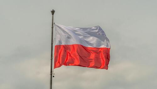 Polska flaga, zdjęcie poglądowe