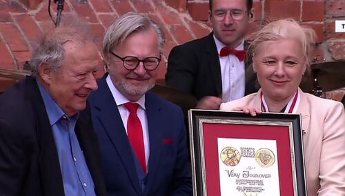 Adam Michnik, Eva Jurova