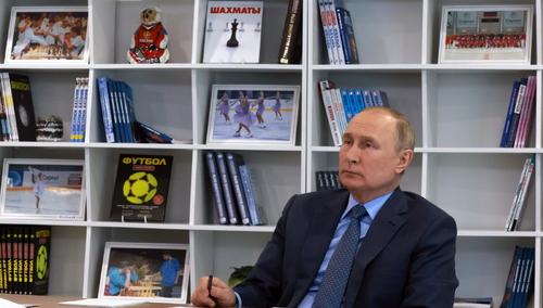 Prezydent Federacji Rosyjskiej Władimir Putin