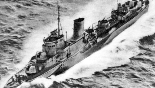 1.10. 1936 r. zwodowano ORP Błyskawica