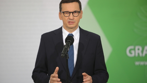Prezes Mateusz Morawiecki