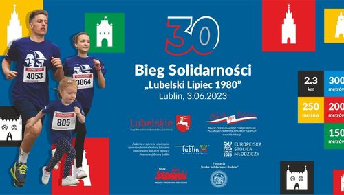 Zbliża się jubileuszowy 30. Bieg Solidarności „Lubelski Lipiec 1980”