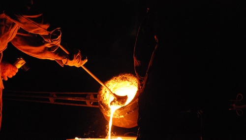 To koniec Huty Królewskiej w Chorzowie. Produkowała od 1802 roku