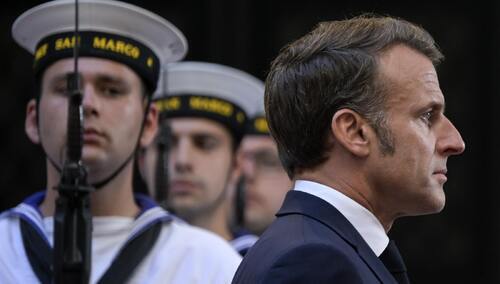 Prezydent Francji Emmanuel Macron