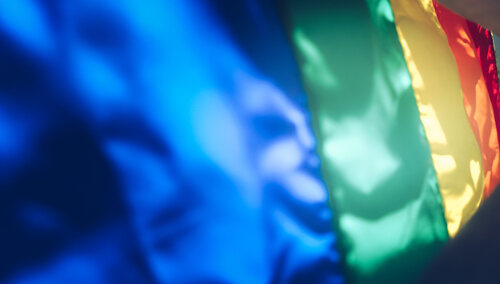 Flaga LGBT, zdjęcie ilustracyjne