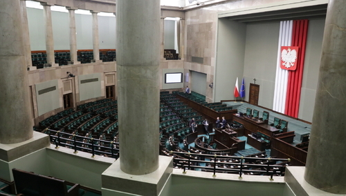 Sejm przed pierwszym posiedzeniem X kadencji